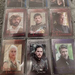 Game of Thrones Set of 100 Cards Episodes and Characters